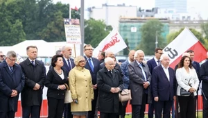 Jarosław Kaczyński na miesięcznicy smoleńskiej