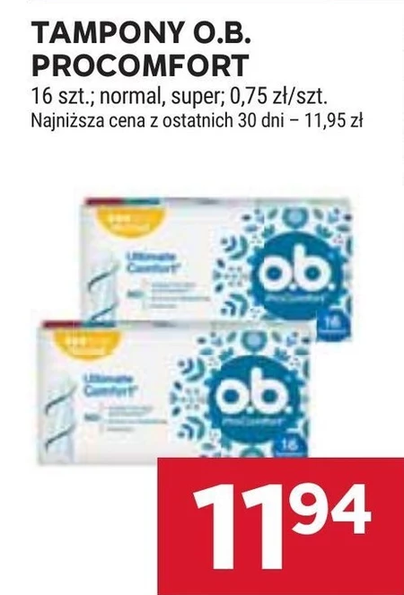 Тампони O.b.