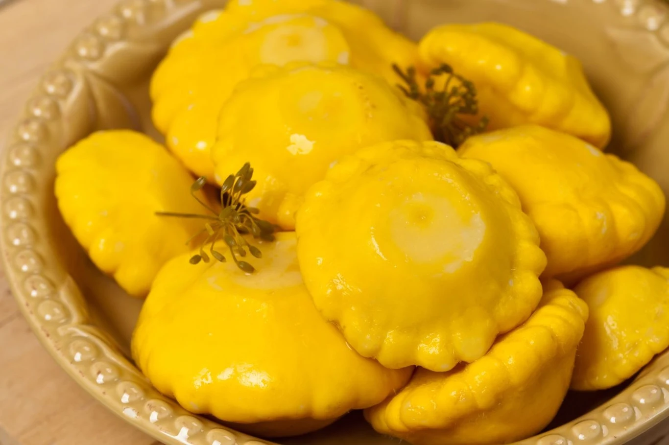 Marynowane patisony na zimę to wspaniały sposób na przemycenie witamin Marynowane patisony na zimę to wspaniały sposób na przemycenie witamin