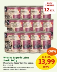 Корм для собак Wiejska Zagroda