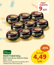 Karma dla psa Select Gold