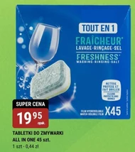 Tabletki do zmywarki All