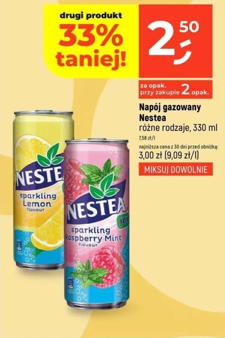 Napój gazowany Nestea