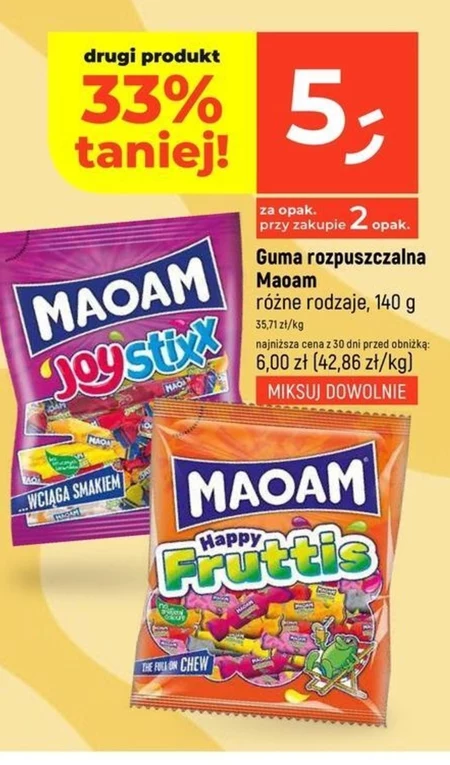 Guma rozpuszczalna maoam