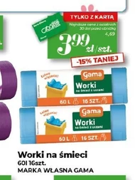 Worki na śmieci Gama