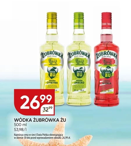 Ароматизована горілка Żubrówka