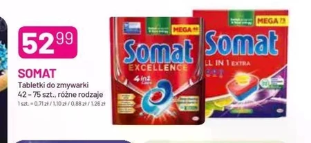 Таблетки для посудомийних машин Somat