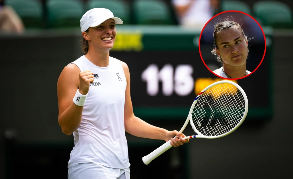 Iga Świątek i Aryna Sabalenka Iga Świątek i Aryna Sabalenka