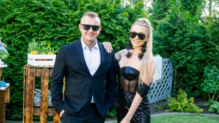 Dawid Narożny z żoną Joanną razem występują w grupie Piękni i Młodzi
