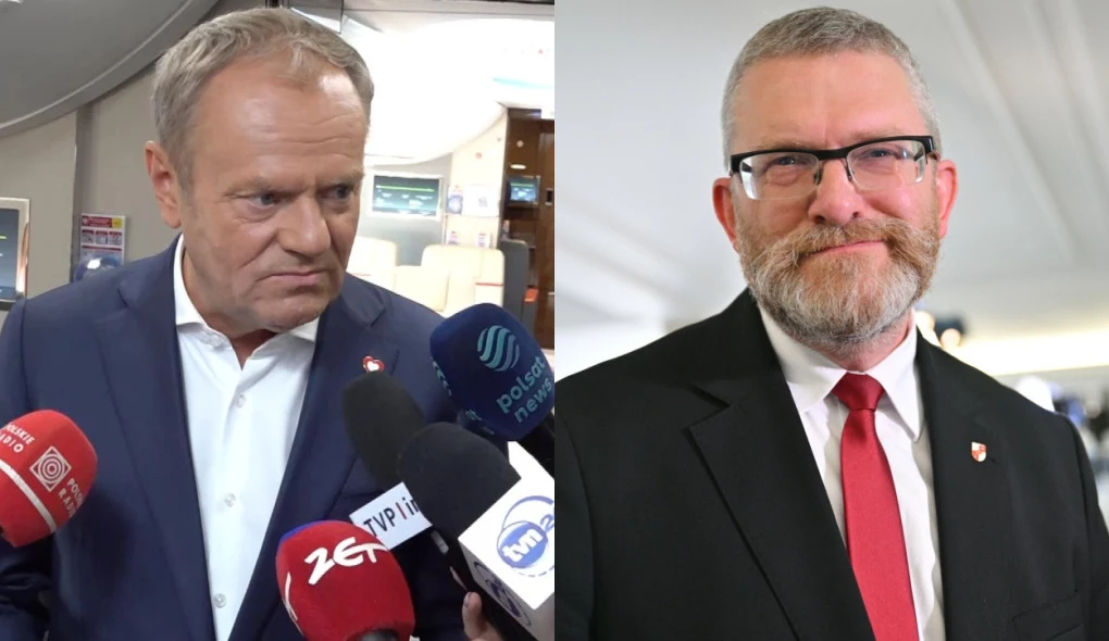 Donald Tusk skomentował słowa Grzegorza Brauna