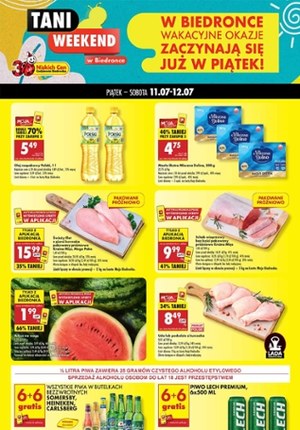 Gazetka promocyjna Biedronka, ważna od 11.07.2025 do 12.07.2025.