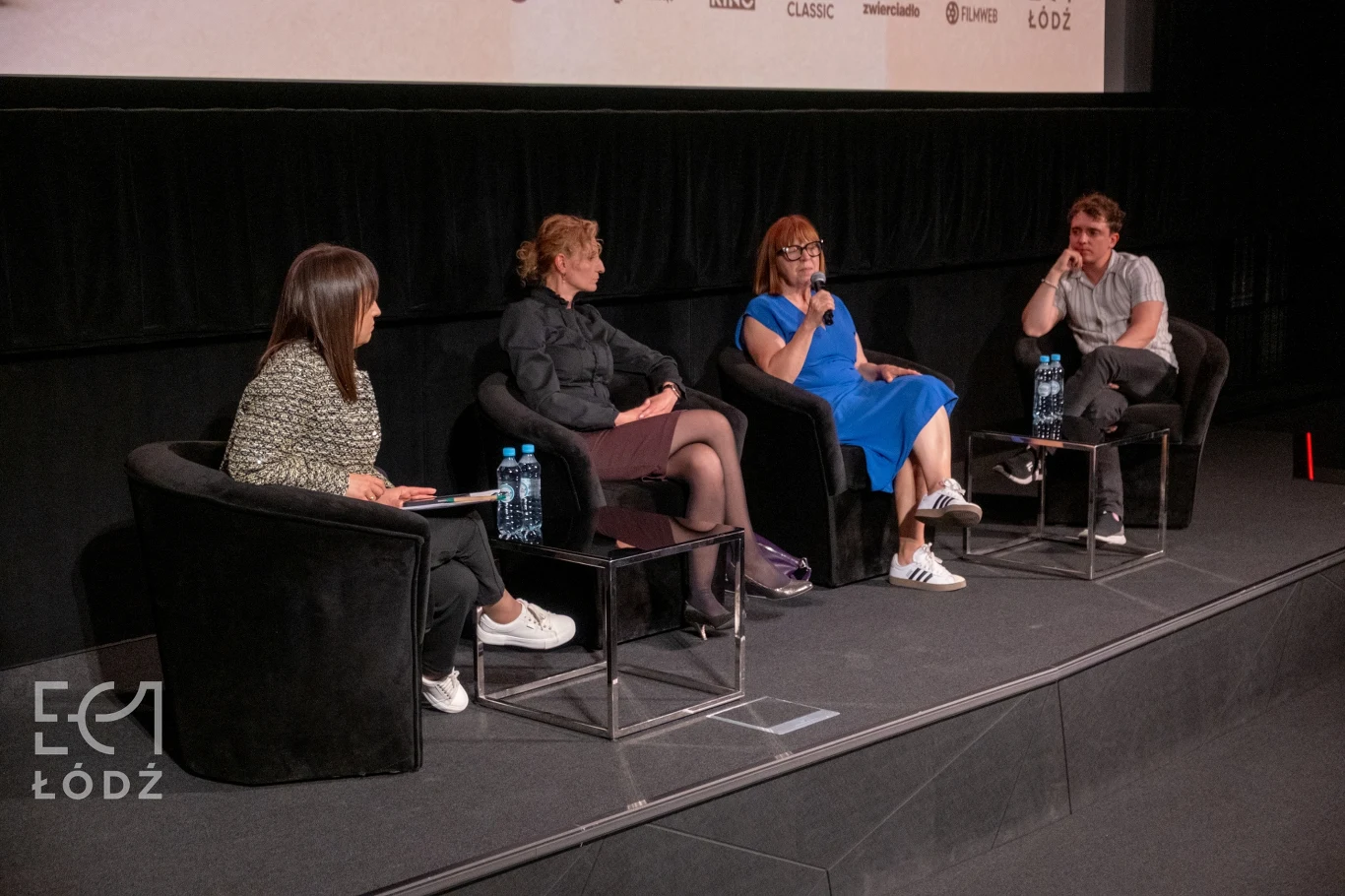 Twórcy "Dziewczyny z Kolonii" podczas przedpremiery w EC1 Łódź