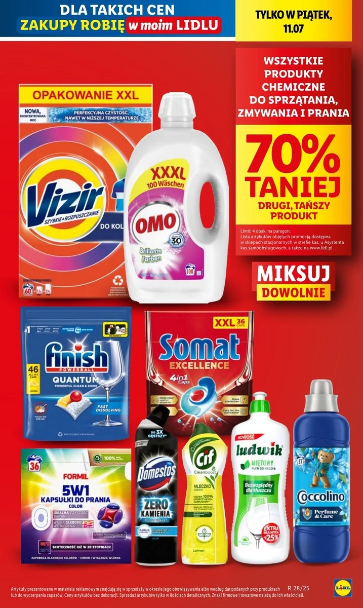 Tylko jeden dzień - wielka promocja chemii domowej w Lidlu
