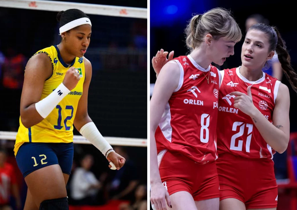 Liga Narodów siatkarek. W meczu Polska - Brazylia zabraknie Any Cristiny (na zdjęciu z lewej) Liga Narodów siatkarek. W meczu Polska - Brazylia zabraknie Any Cristiny (na zdjęciu z lewej)