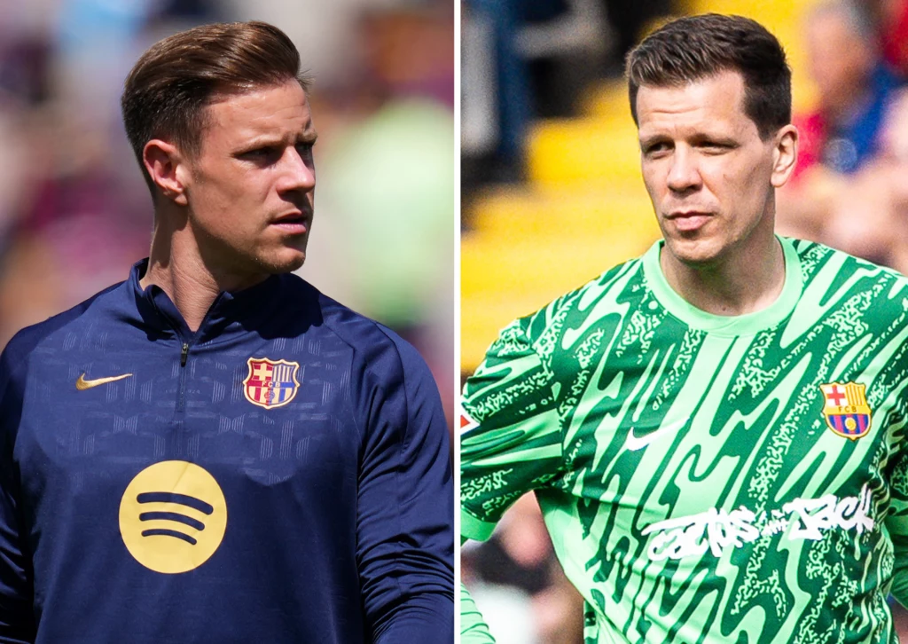 Marc-Andre ter Stegen i Wojciech Szczęsny Marc-Andre ter Stegen i Wojciech Szczęsny
