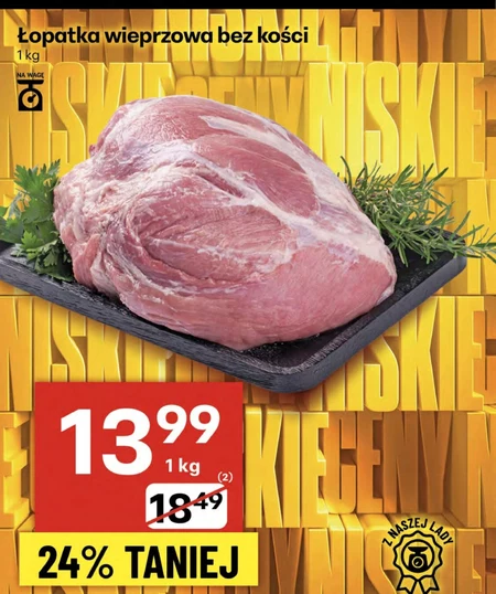 Łopatka bez kości Lady