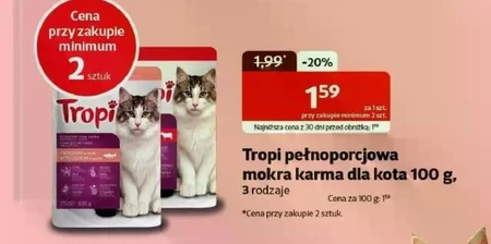Mokra karma dla kota Tropi