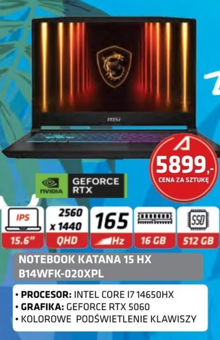 Notebook MSI
