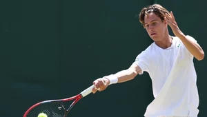 18-letni Polak w bitwie o finał Wimbledonu. Na jego drodze Rosjanin