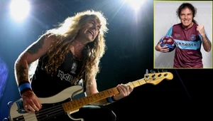 Legenda metalu na boisku w... Krakowie. Basista Iron Maiden uwielbia futbol