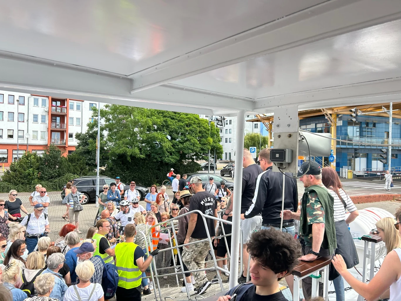 W Świnoujściu następuje wymiana pasażerów