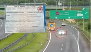 Jechał pod prąd drogą ekspresową. Dostał 2 tys. zł mandatu i 15 punktów
