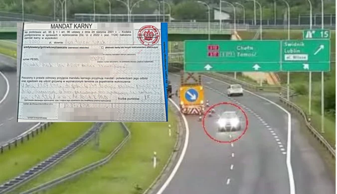 Kierowca Hyundaia jechał pod prąd drogą ekspresową S-12 od Piask w kierunku Lublina.