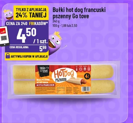 Bułka do hot dogów Go tove