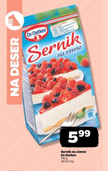 Sernik na zimno Dr. Oetker