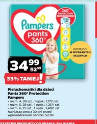 Pieluchomajtki Pampers
