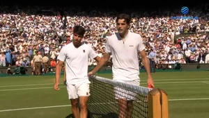 Carlos Alcaraz znów w finale Wimbledonu! Pokonał Taylora Fritza po czterosetowym boju [WIDEO]