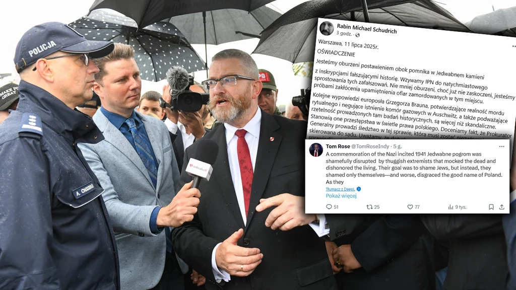 Oburzenie po incydentach w Jedwabnem Oburzenie po incydentach w Jedwabnem