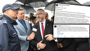 Oburzenie po wydarzeniach w Jedwabnem. "Zakłócone przez ekstremistów"