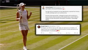 Iga Świątek wygrała Wimbledon. Sypią się polityczne gratulacje