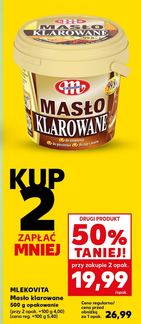 Masło klarowane Mlekovita