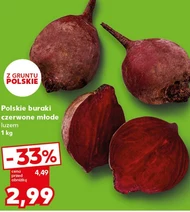 Buraki młode