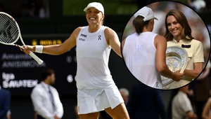 Poruszenie na Wimbledonie. Ujawniono, co Księżna Kate powiedziała Świątek