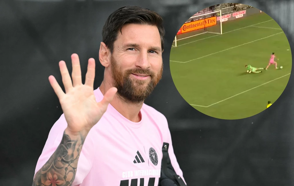Leo Messi w nietypowych okolicznościach zdobył drugiego gola w meczu z Nashville SC Leo Messi w nietypowych okolicznościach zdobył drugiego gola w meczu z Nashville SC