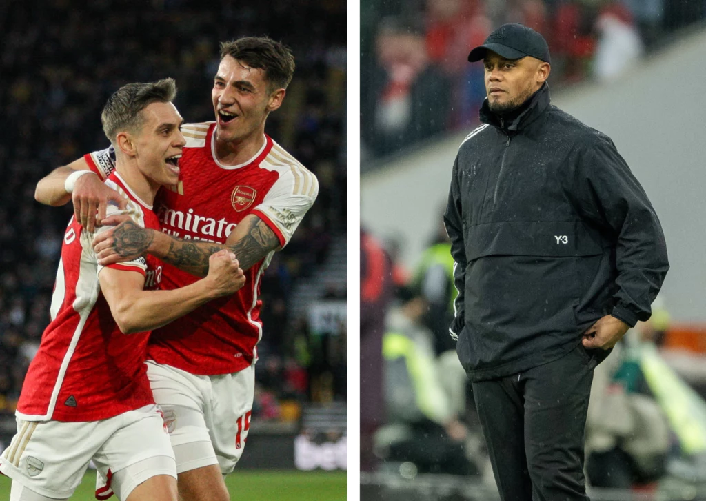 Czy Vincent Kompany będzie mieć do dyspozycji w Bayernie Monachium dotychczasowego klubowego kolegę Jakuba Kiwiora z Arsenalu - Leandro Trossarda?