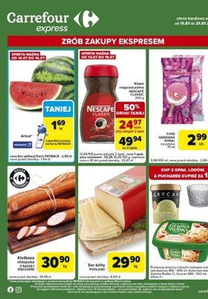 Gazetka promocyjna Carrefour Express, ważna od 15.07.2025 do 21.07.2025.