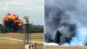 Katastrofa lotnicza w Wielkiej Brytanii. Świadkowie o "wielkiej kuli ognia"