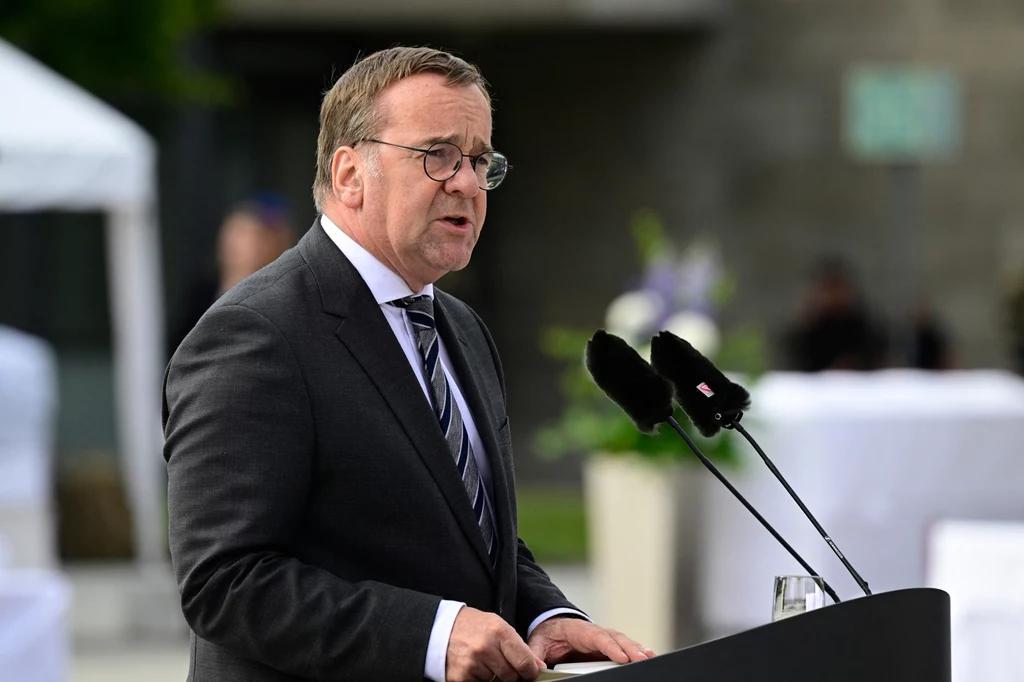 Minister obrony Niemiec Boris Pistorius Minister obrony Niemiec Boris Pistorius