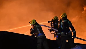 Pożar hali w Mińsku Mazowieckim. Straż podała nowe informacje
