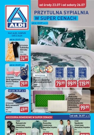 Gazetka promocyjna Aldi, ważna od 23.07.2025 do 26.07.2025.