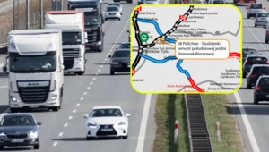 Jutro rozpocznie się remont najstarszego odcinka S8. Będą utrudnienia