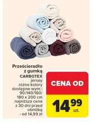 Prześcieradło z gumką Carbotex