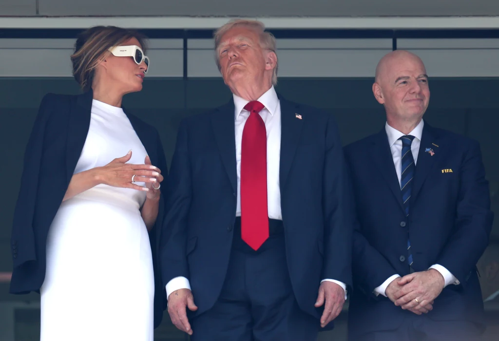 Melania Trump wybrała bardzo klasyczną stylizację Melania Trump wybrała bardzo klasyczną stylizację
