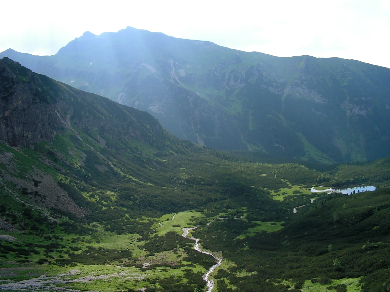 Dolina Jaworowa w słowackich Tatrach Wysokich 