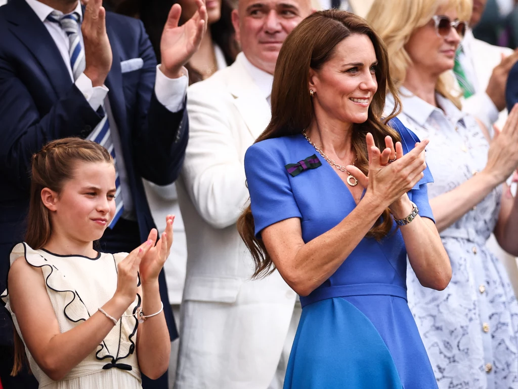 Księżniczka Charlotte i księżna Kate na Wimbledonie 2025 Księżniczka Charlotte i księżna Kate na Wimbledonie 2025