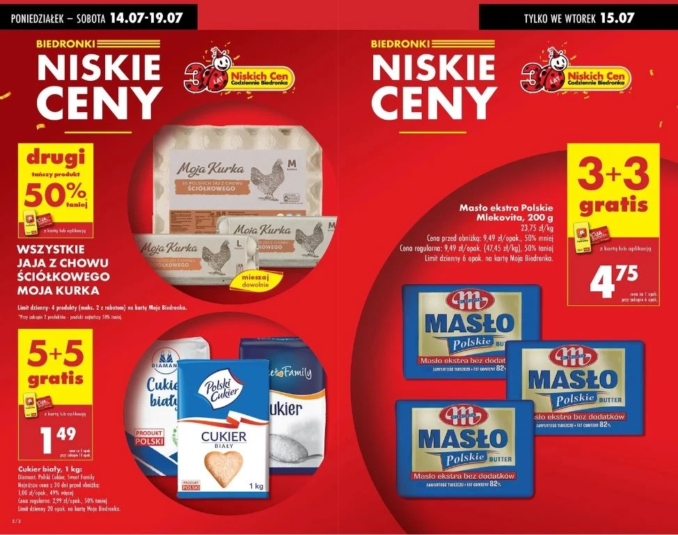 Biedronka oferuje gratisowe promocje!